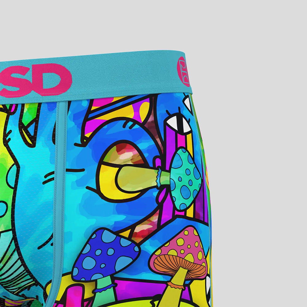 RECREATION-Boxer Briefs-Psychedelic Self-Blue