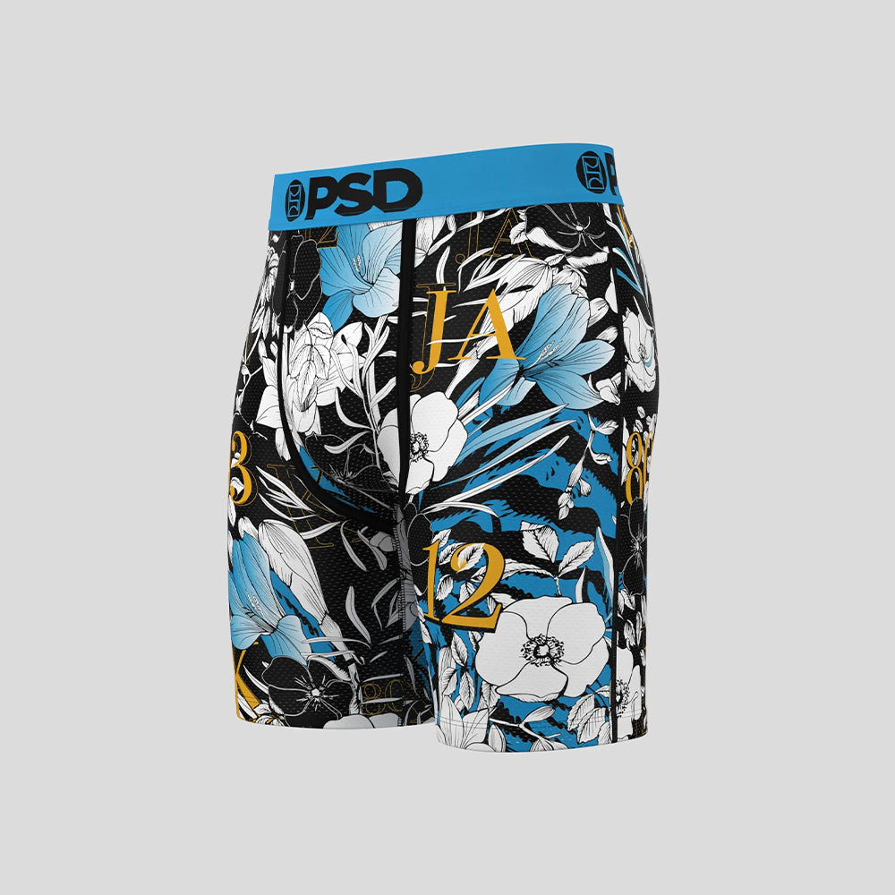 JA MORANT-Flat Boxer Briefs (Cool Fit)-Legend-Blue