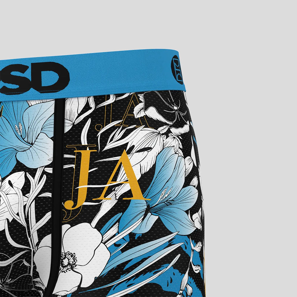 JA MORANT-Flat Boxer Briefs (Cool Fit)-Legend-Blue