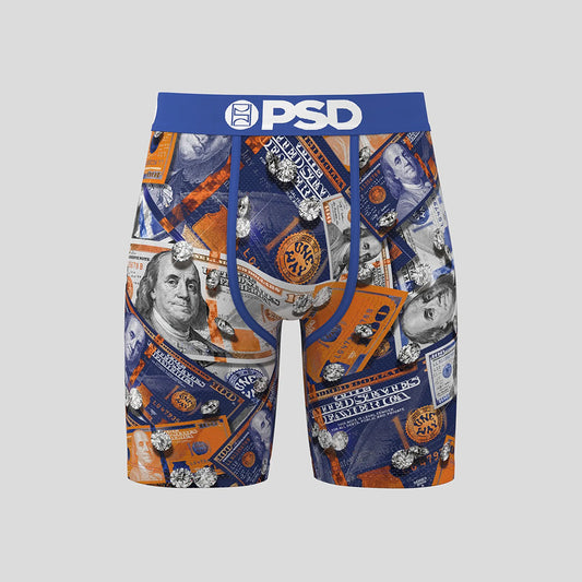 KIYAN ANTHONY-Flat-leg boxer briefs (cool version)-Only Benjamin-Blue