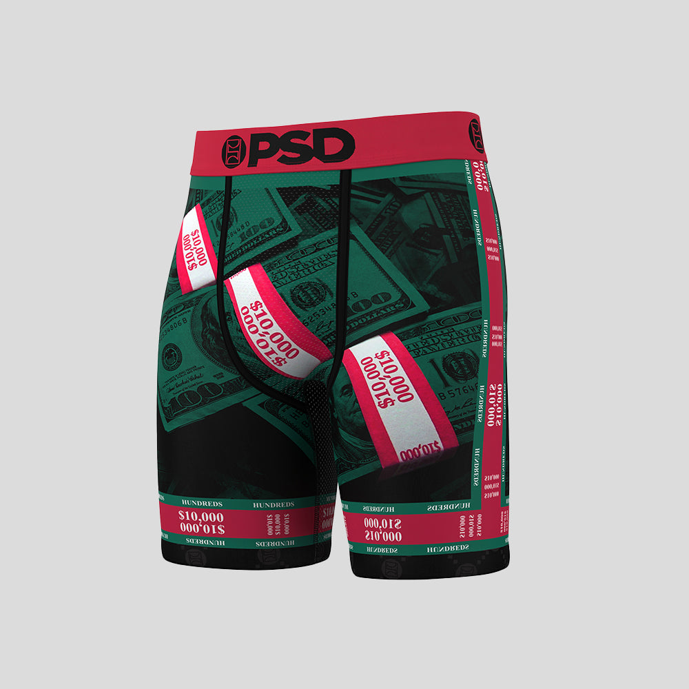 3-Piece Set - Boxer Briefs - Hot Money - Red