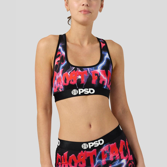 MOVIE- Cropped Tank Top-Scary Movie-Pink