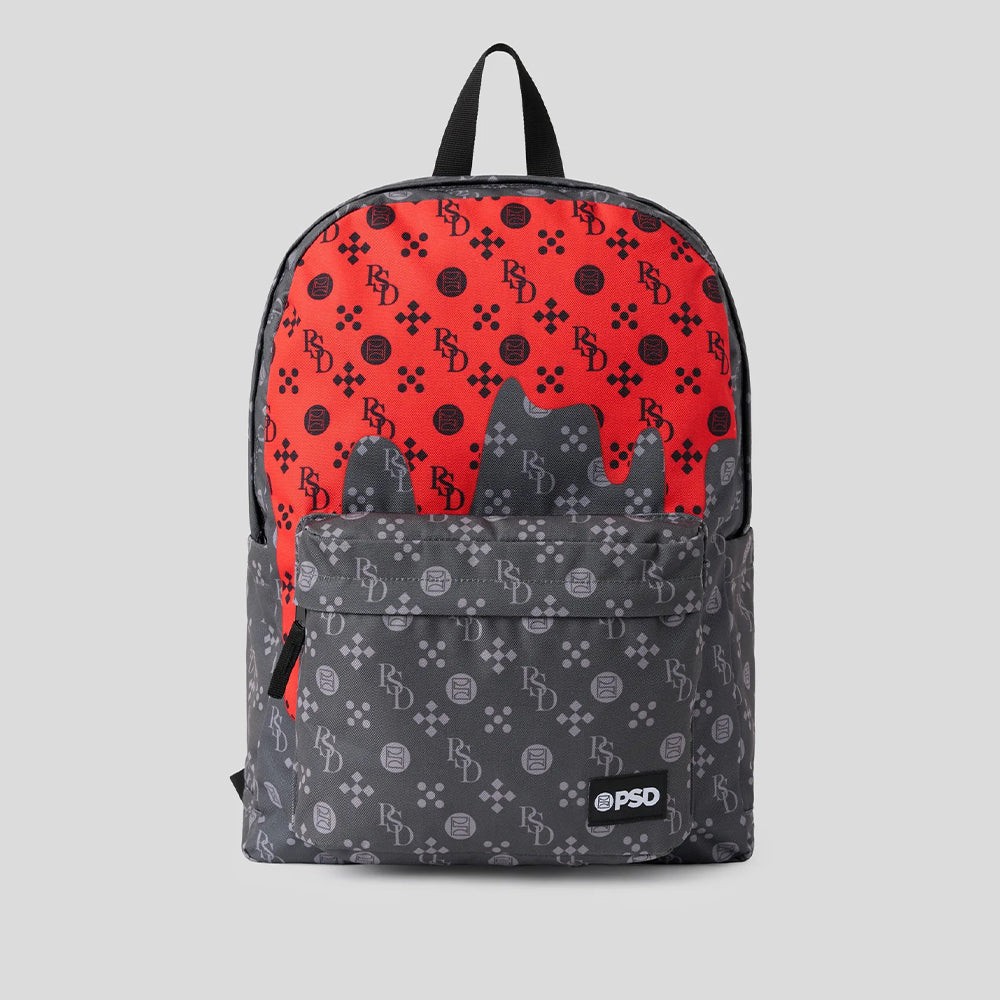 American style PSD logo badge sports backpack