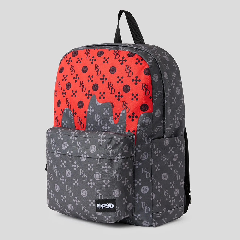 American style PSD logo badge sports backpack