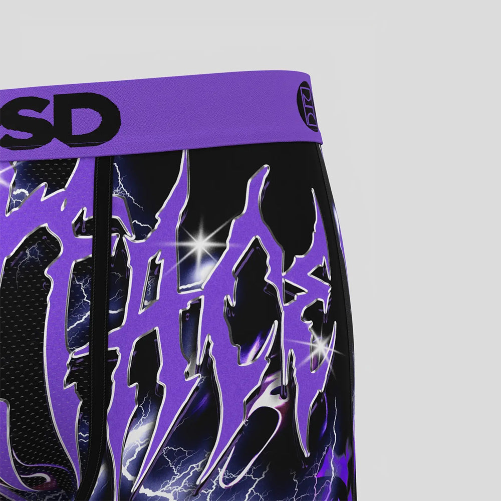 MOVIE- 平口四角褲-驚聲尖笑 3-紫色