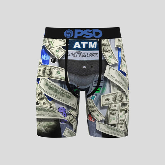 MONEY- Boxer Briefs-Cash Flow-Blue