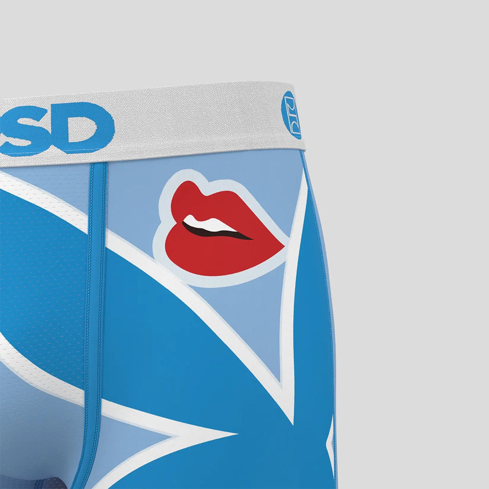 PLAYBOY- Boxer Briefs-Red Lips-White