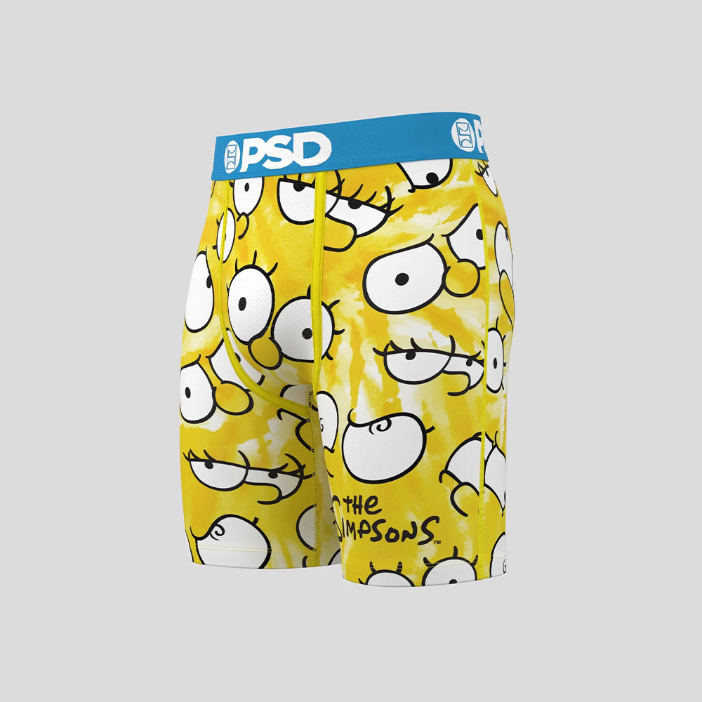 THE SIMPSONS-平口四角褲-辛普森之眼-藍色