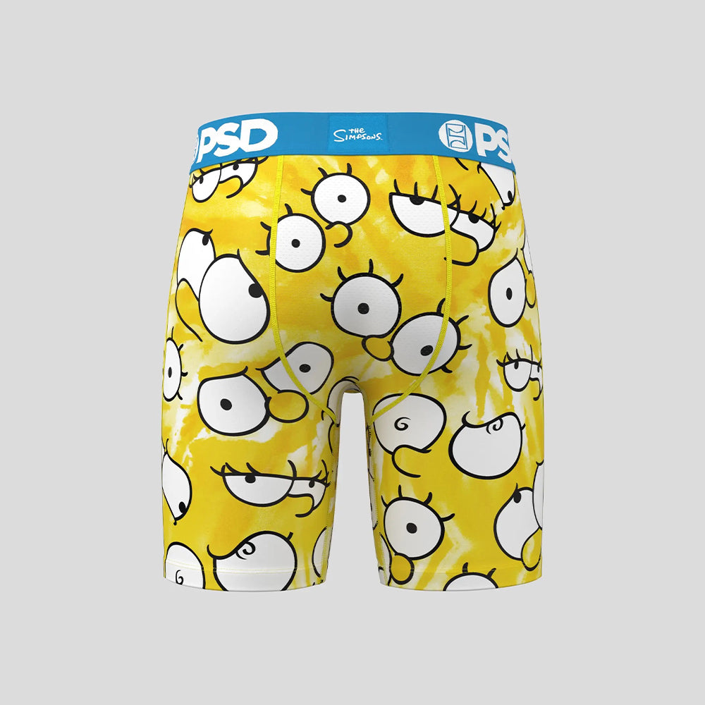 THE SIMPSONS-平口四角褲-辛普森之眼-藍色