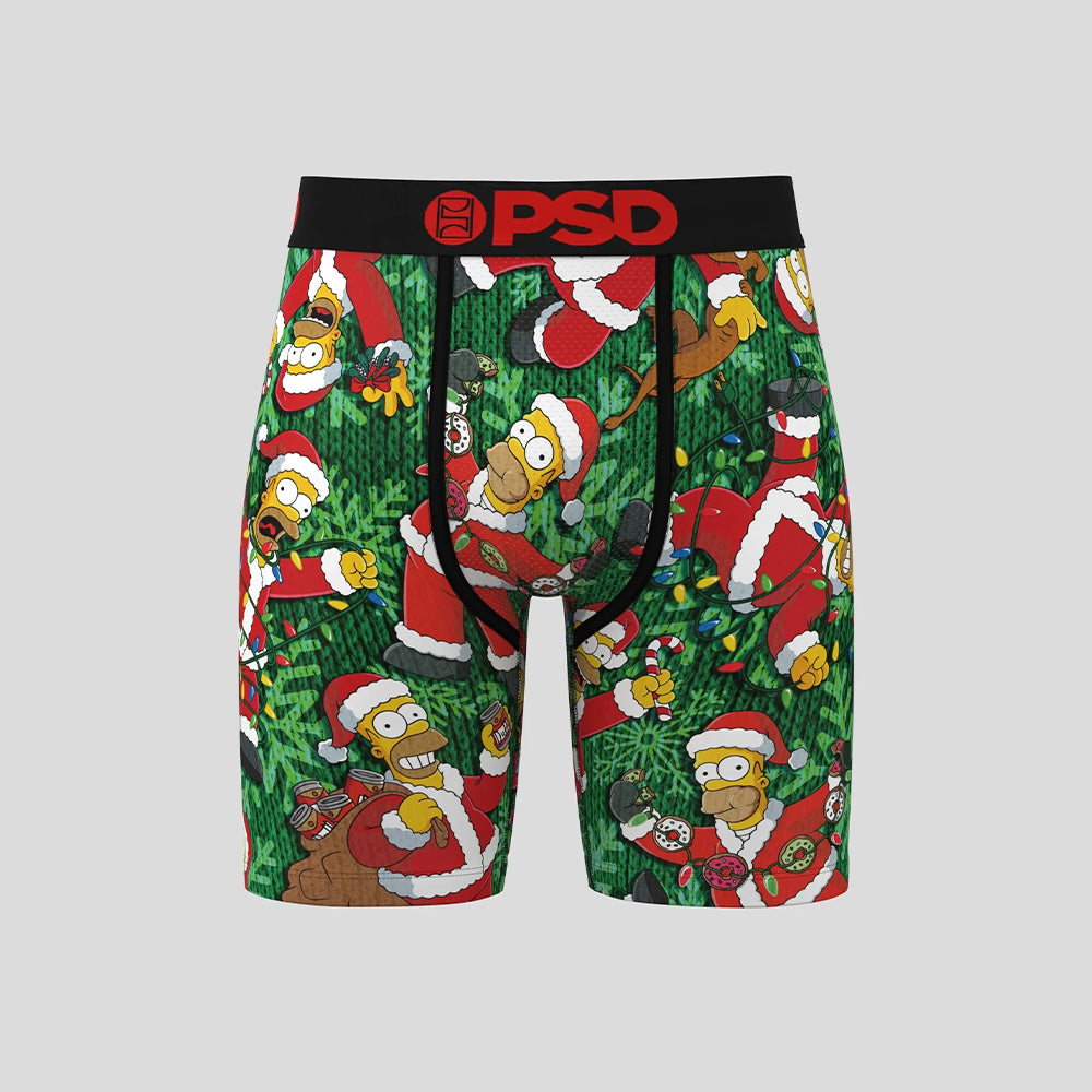 THE SIMPSONS - Boxer Briefs - Merry Christmas - Black