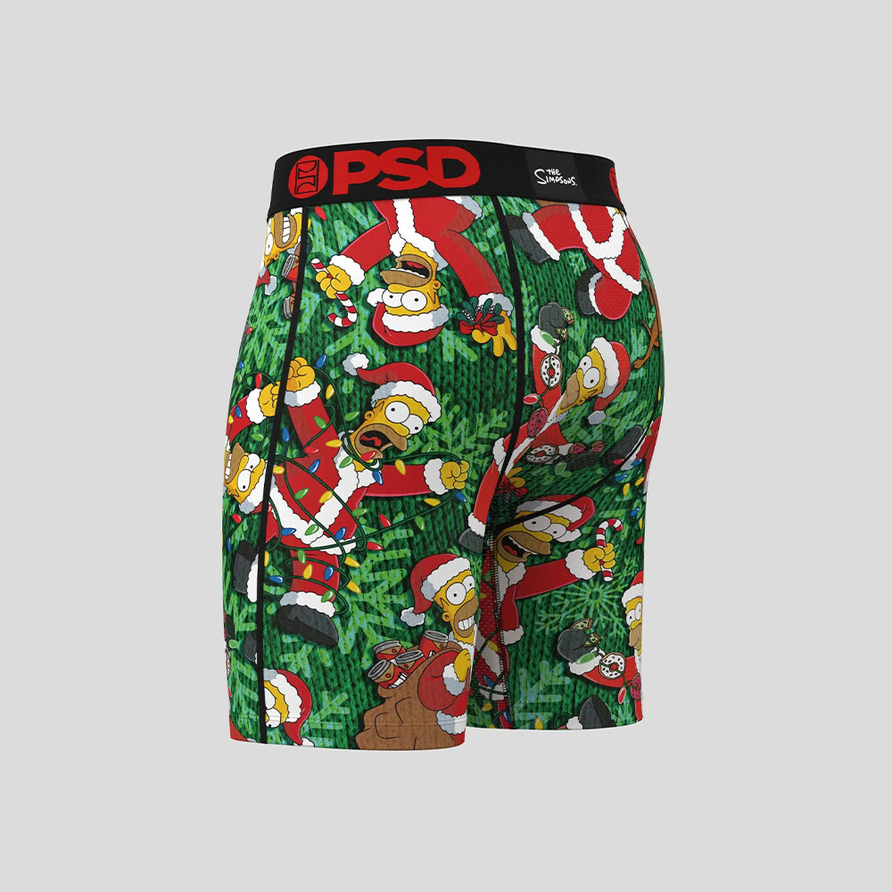 THE SIMPSONS - Boxer Briefs - Merry Christmas - Black