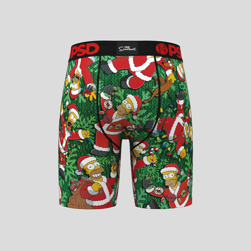 THE SIMPSONS - Boxer Briefs - Merry Christmas - Black