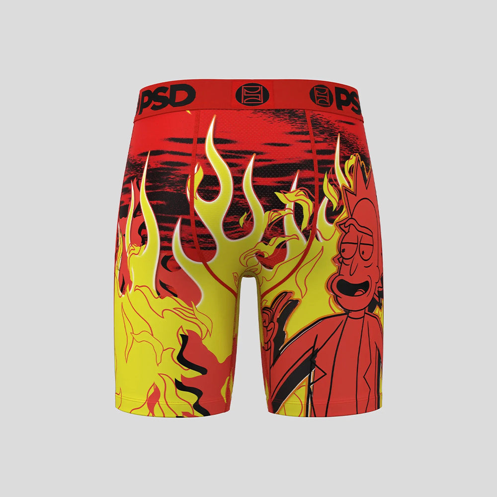 RICK AND MORTY - Boxer Briefs - Hot To The Blast - Red