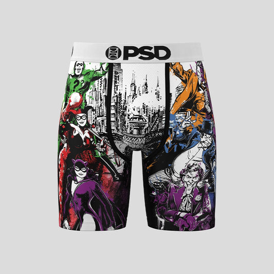 DC- Boxer Briefs-Evil Gaotan City-White