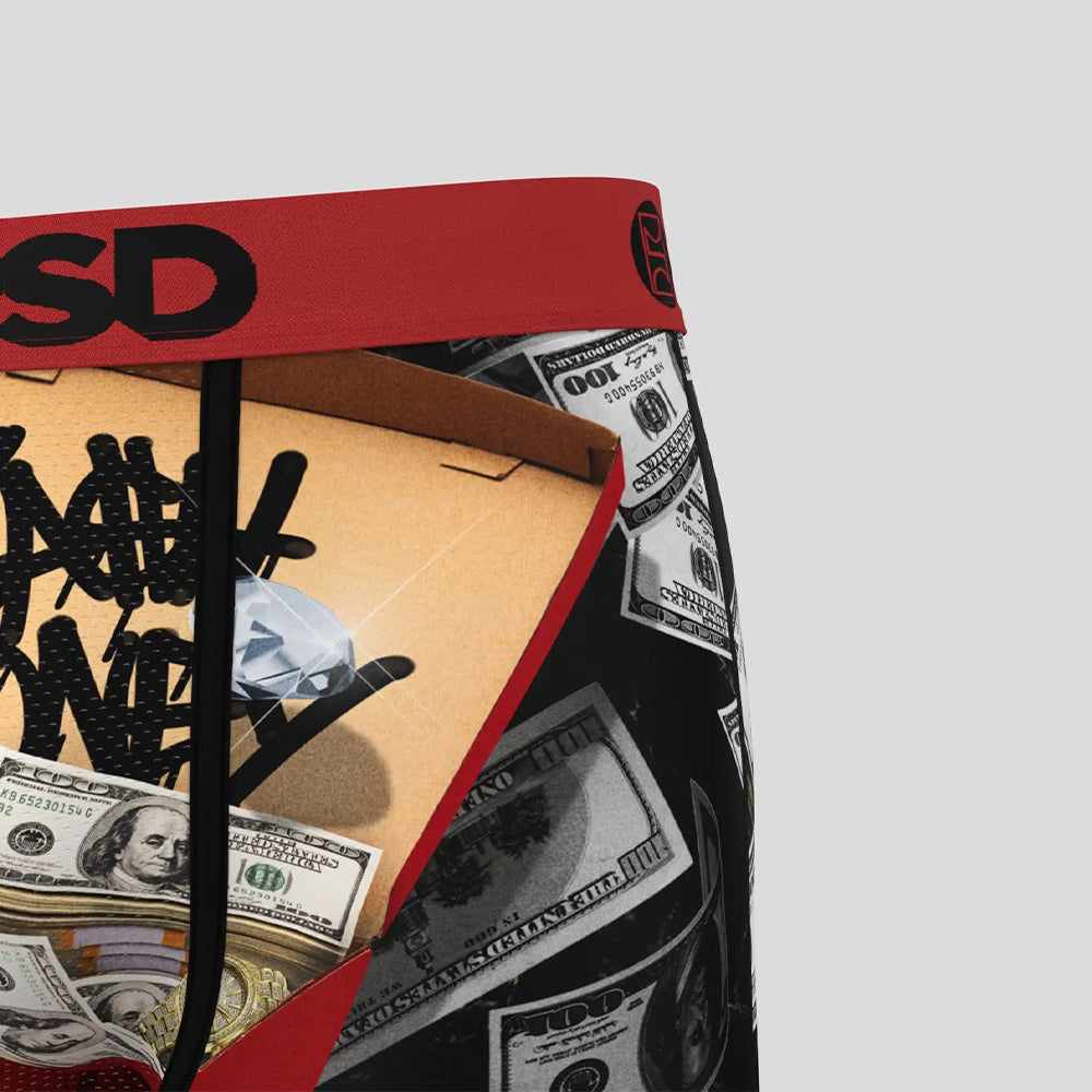 MONEY-Boxer Briefs-Treasure Box-Red