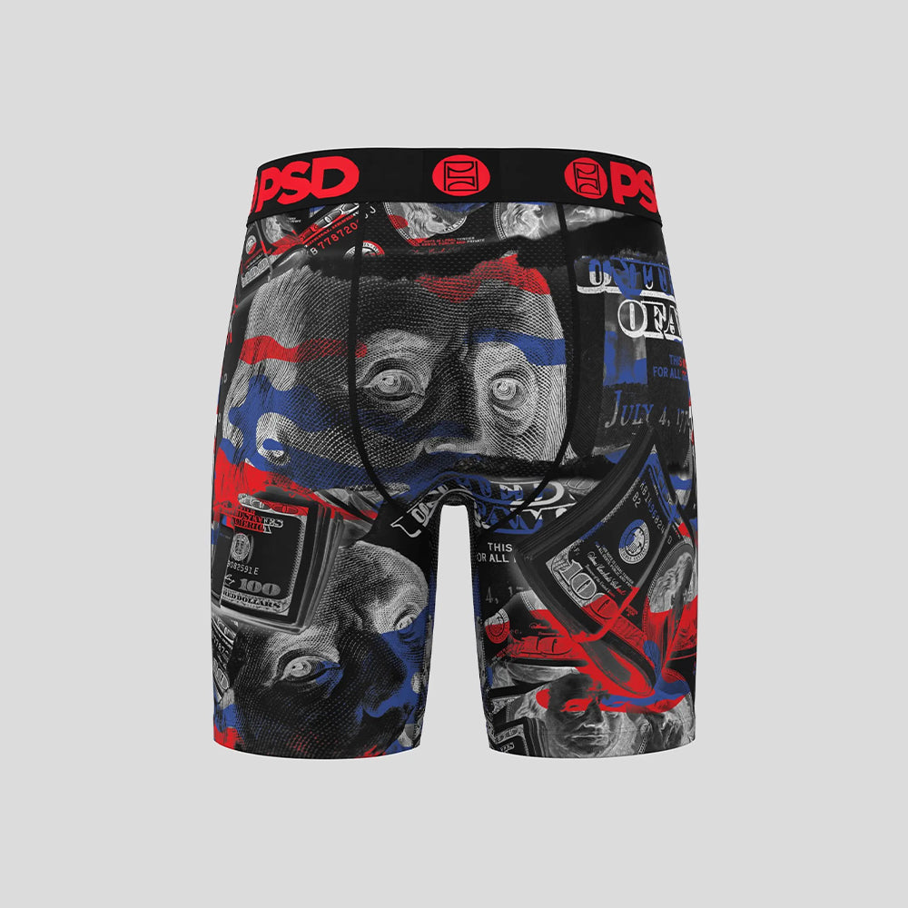MONEY-Flat Boxer Briefs-United Benjamin-Black
