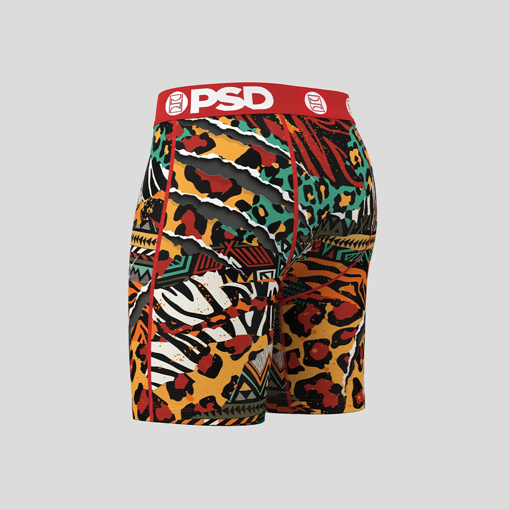 FLORAL-Bracket Boxer Briefs-Jungle Mix Style-Red