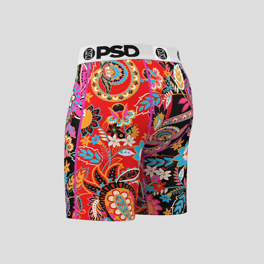 BANDANA-Flat Boxer Briefs-Xiyangyang-White