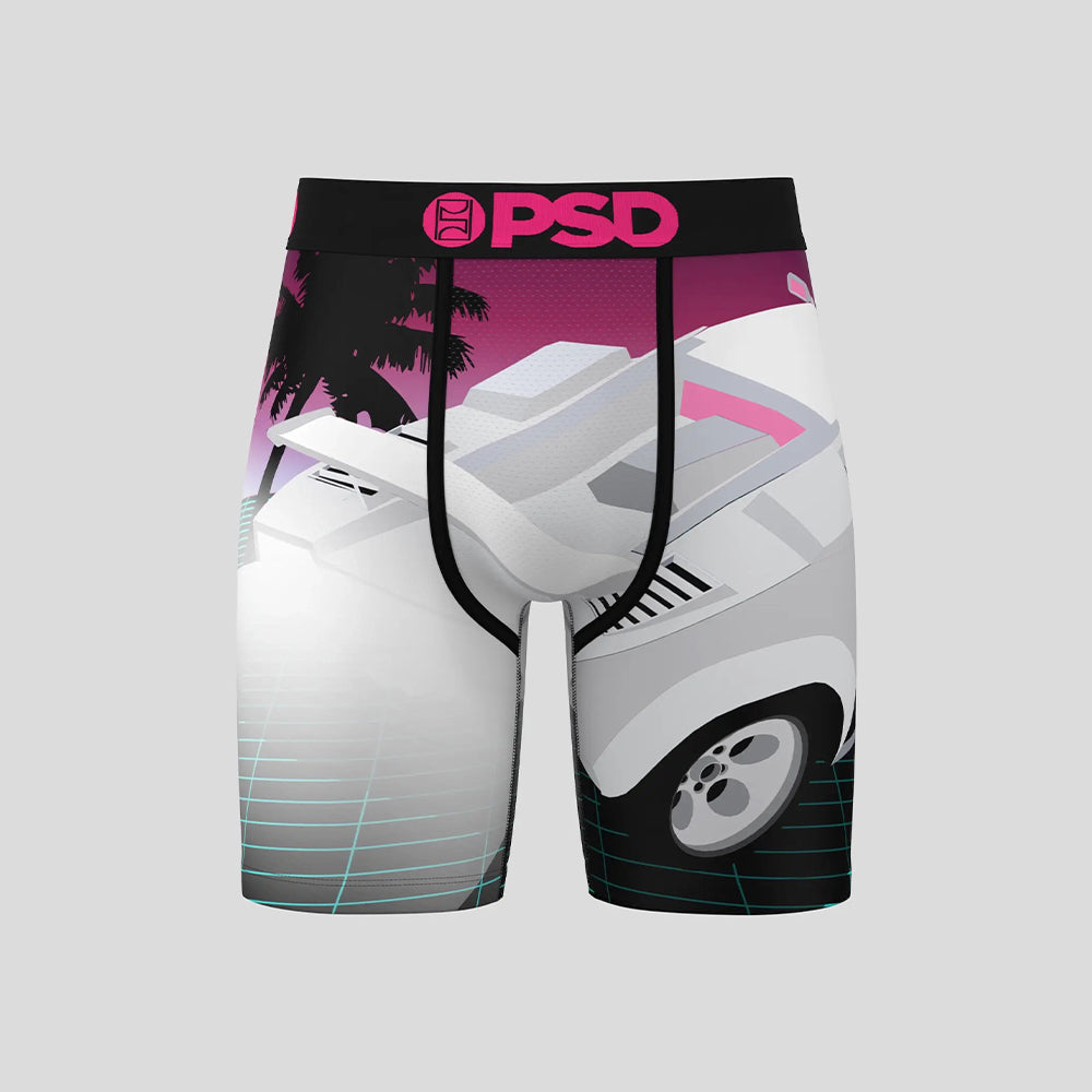 GRUNGE-Boxer Briefs-Speed Racing Car-Black