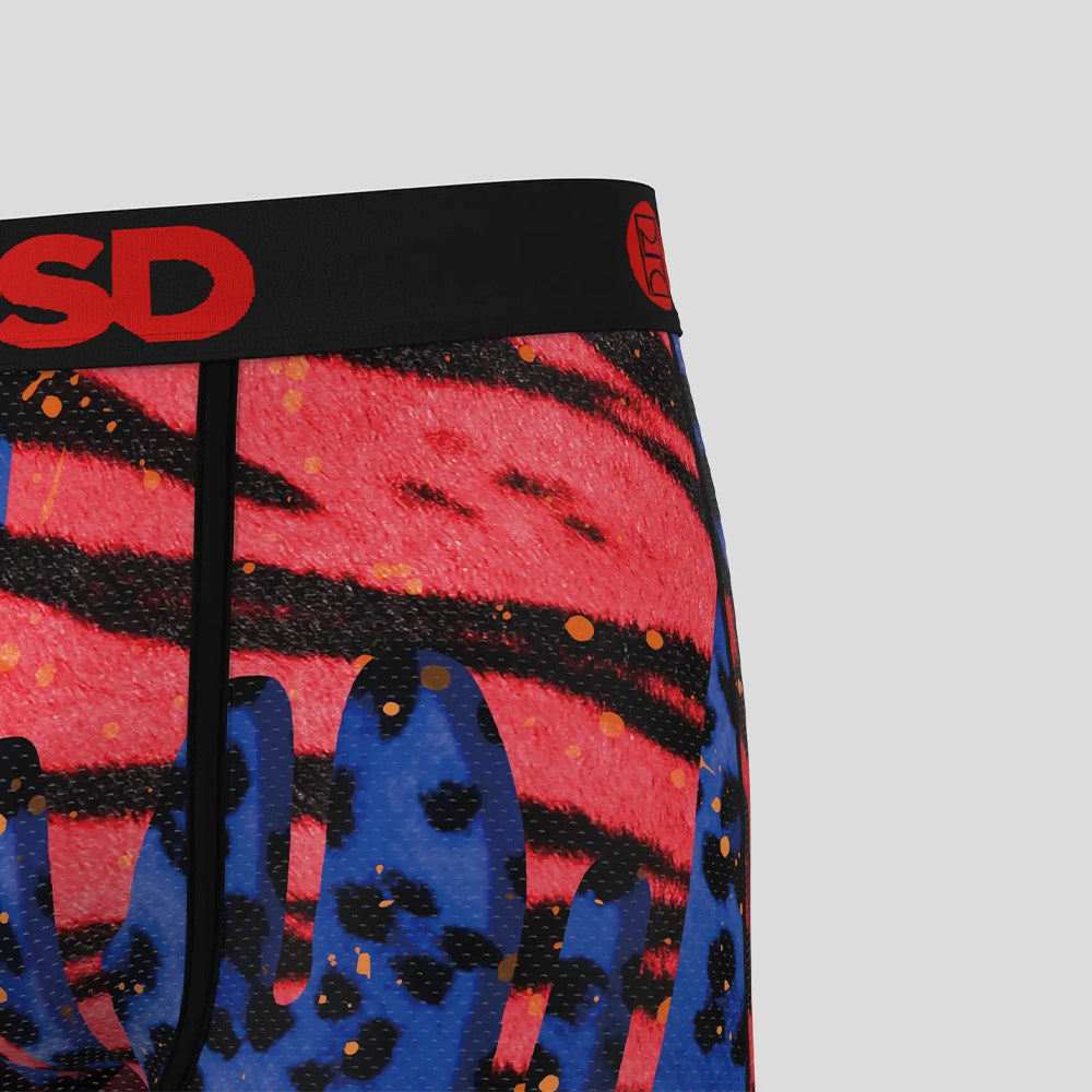 JA MORANT-平口四角褲(涼感版型)-野生王國-黑色