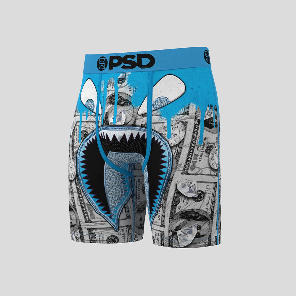 3-Pack - Boxer Briefs - Palm Tree Paradise - Blue