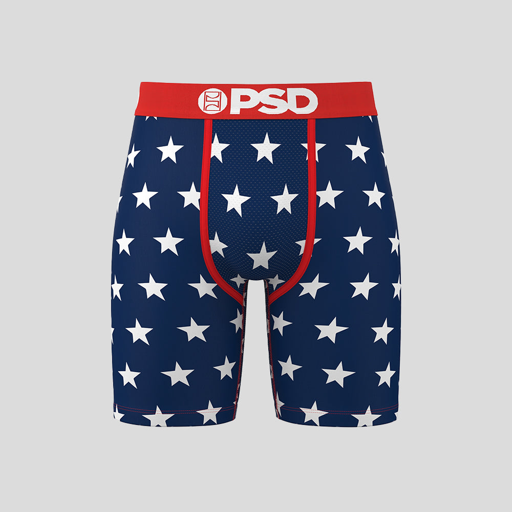 RECREATION- Boxer Briefs-Invincible Stars-Red