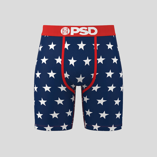 RECREATION- Boxer Briefs-Invincible Stars-Red