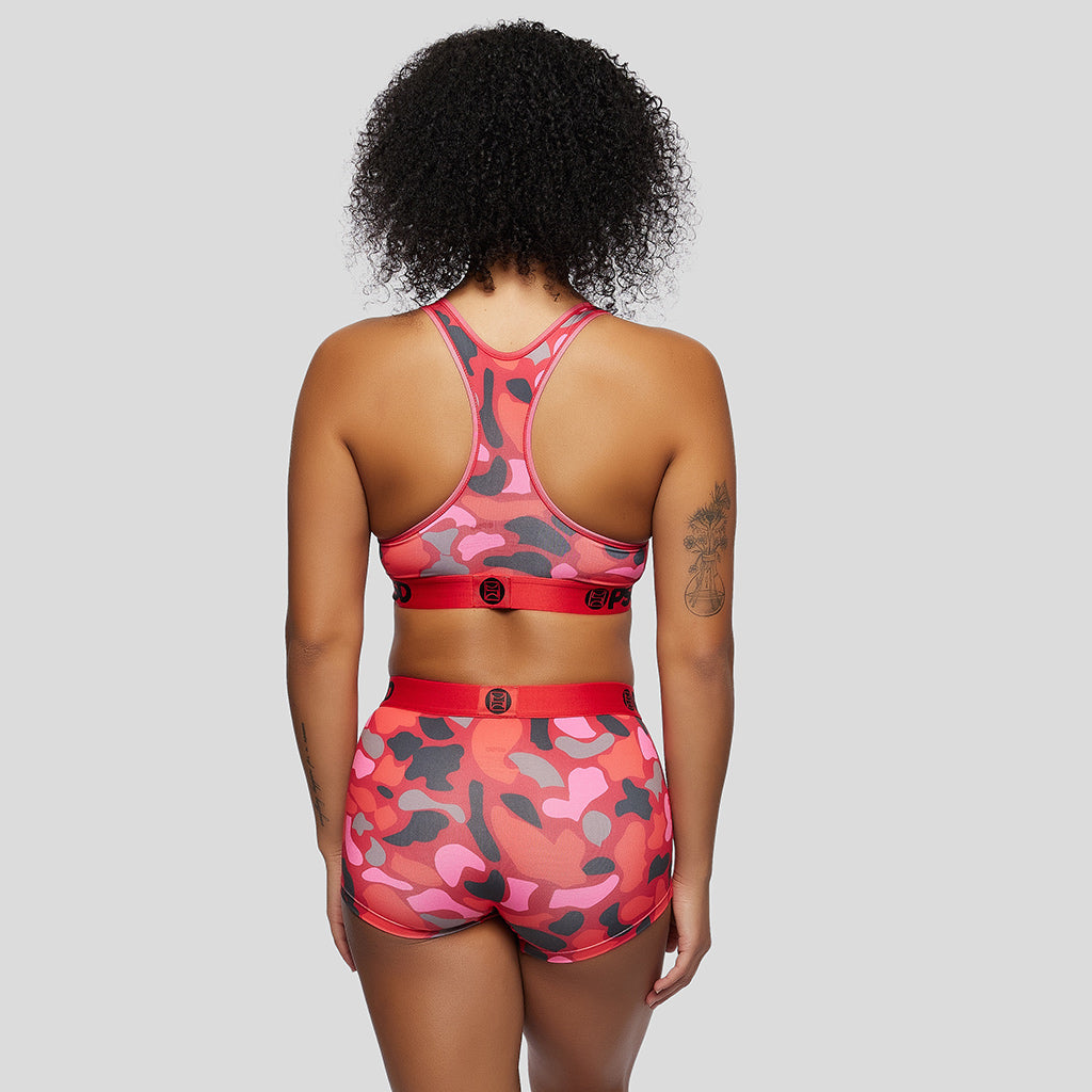 WARFACE- Short version of the boxer pants-Crimson Warrior Face-Red