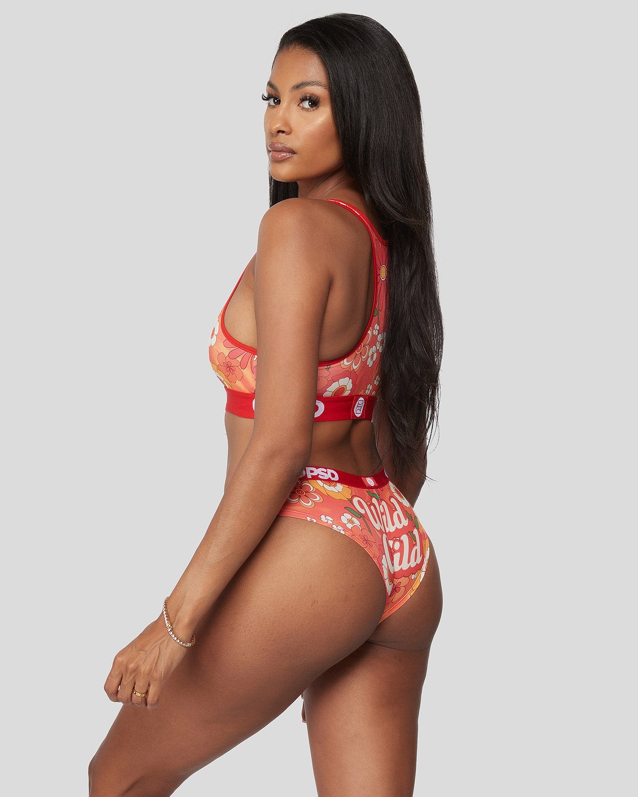 ANIMALS- Sports Bra - Irregular Leopard Print - Colorful