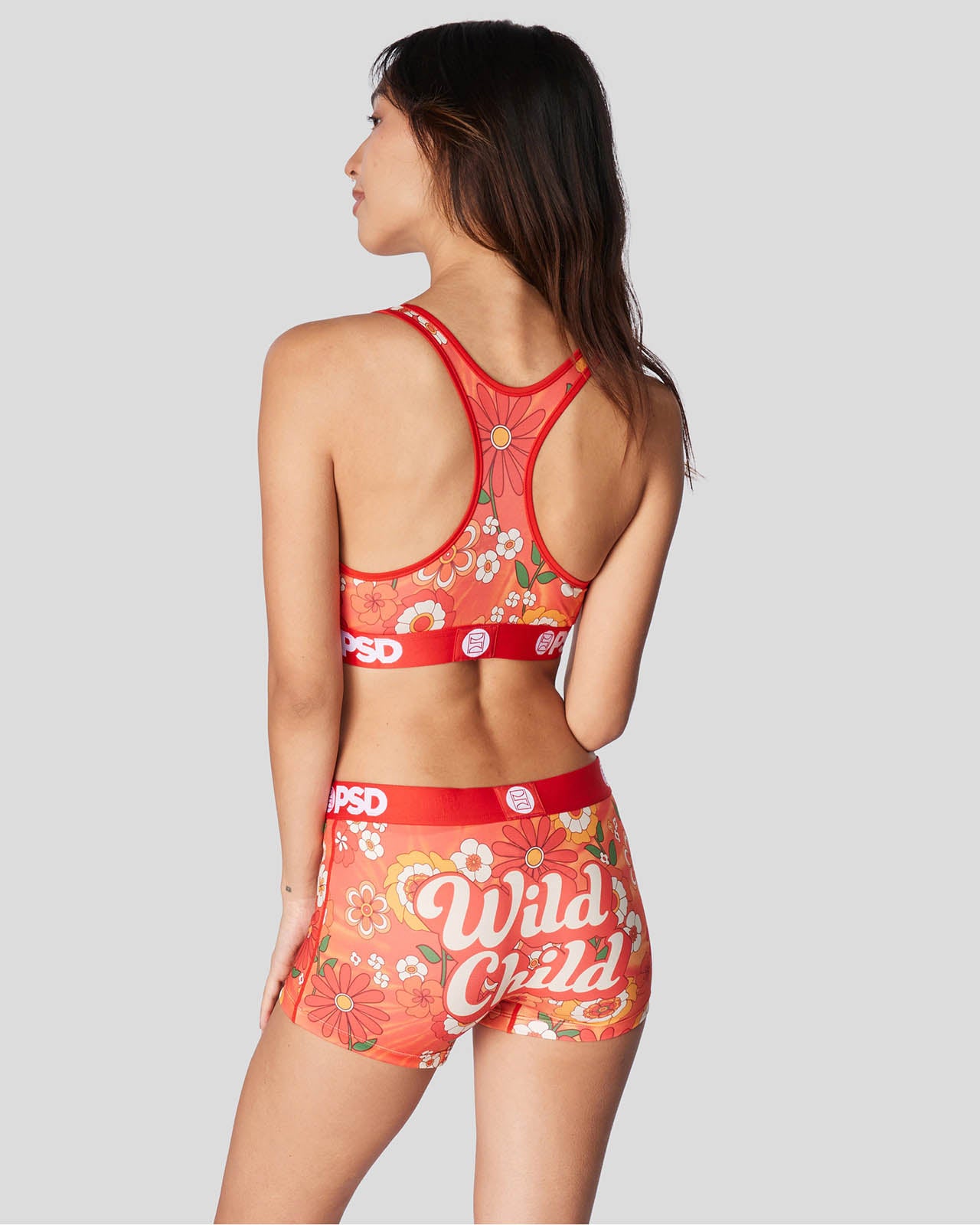 FLORAL- Cropped Tank Top-Flower Series-Red