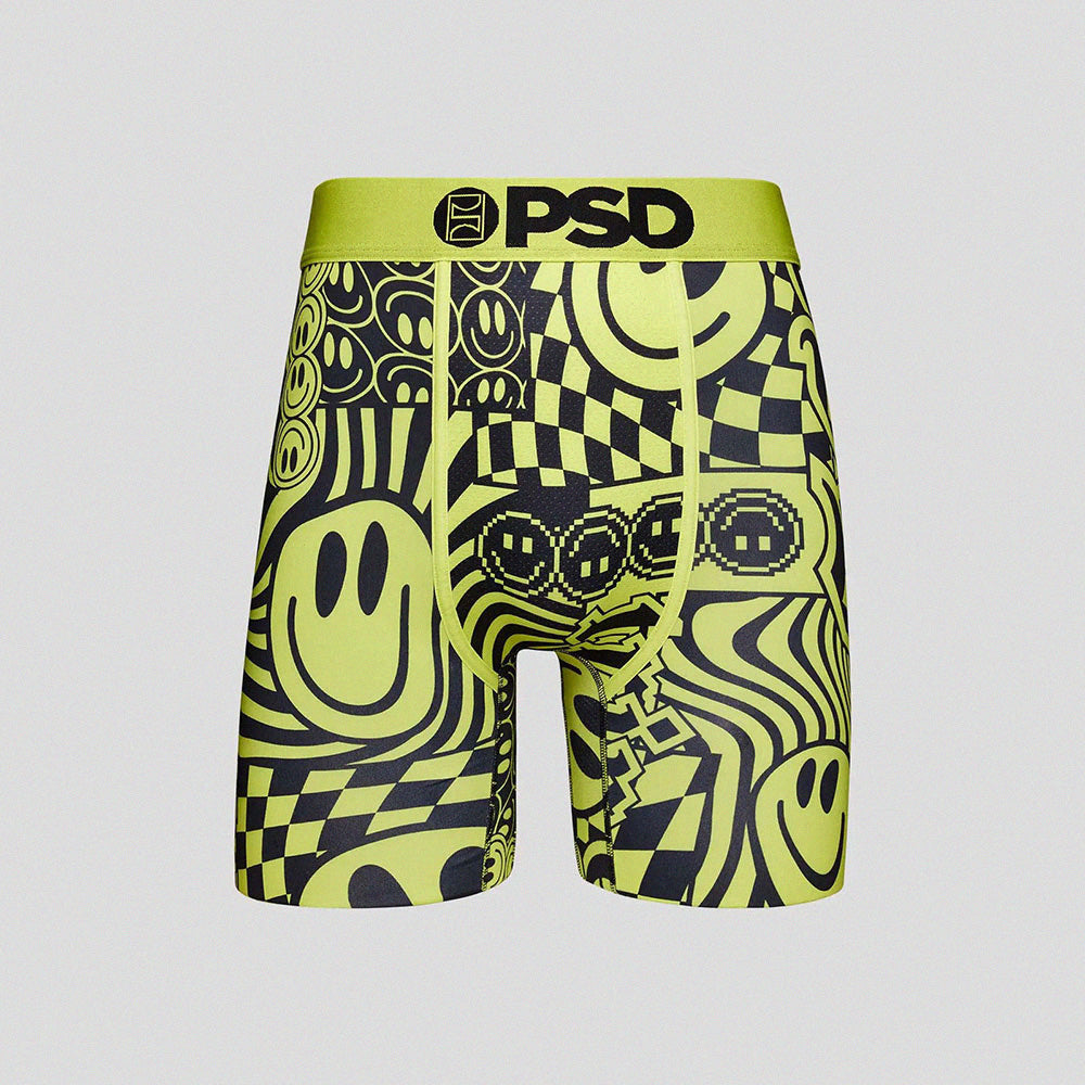 PSD Underwear BANDANA- Boxer Pants-Paisley Pattern-Luxury Black