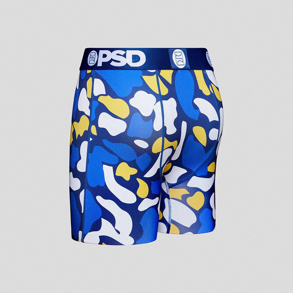 PSD Underwear BANDANA Flat BoxersPaisley PatternBlood Red PSD