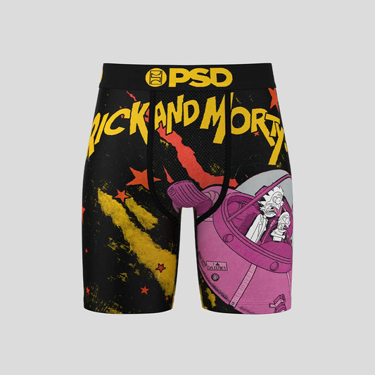 RICK AND MORTY - Boxer Briefs - Crash Landing On You - Black