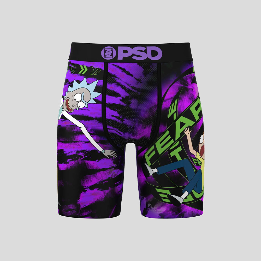 RICK AND MORTY - Boxer Briefs - Scared of Shit - Purple