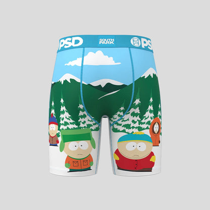 SOUTH PARK- 平口四角褲-南方四賤客-藍色