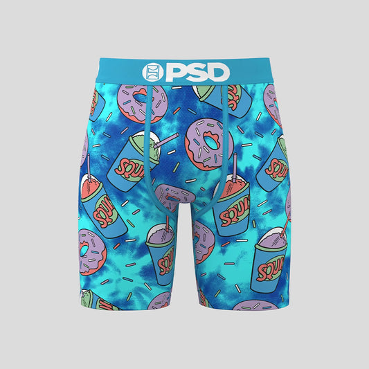 THE SIMPSONS- 平口四角褲-冰沙時光-藍色