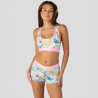 MOVIE- Cropped Tank Top-Scary Movie-Pink