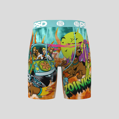 SCOOBY DOO- 平口四角褲-史酷比-藍色