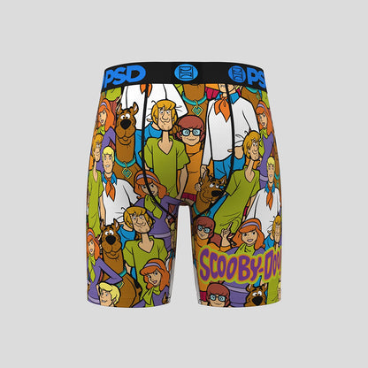 SCOOBY DOO- 平口四角褲-史酷比集合-藍色