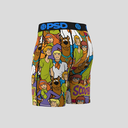 SCOOBY DOO- 平口四角褲-史酷比集合-藍色