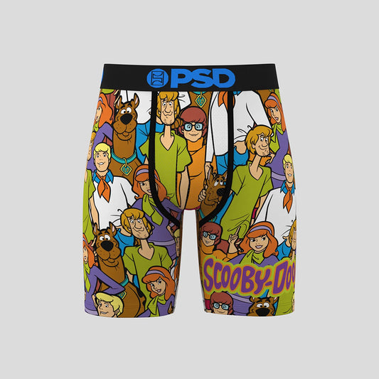 SCOOBY DOO- 平口四角褲-史酷比集合-藍色