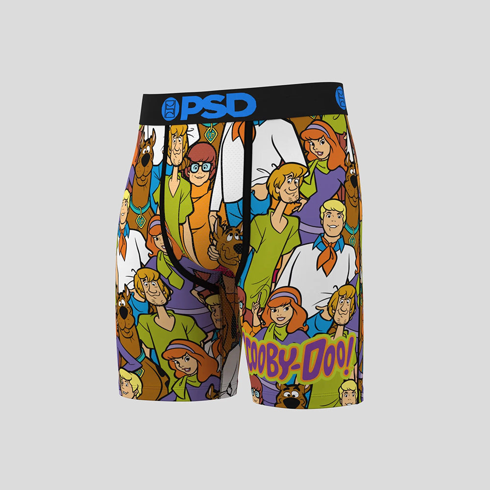 SCOOBY DOO- 平口四角褲-史酷比集合-藍色