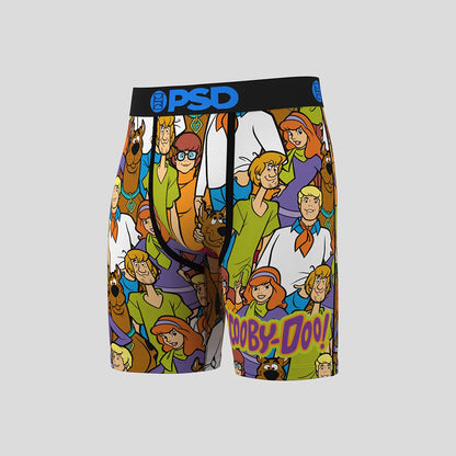 SCOOBY DOO- 平口四角褲-史酷比集合-藍色
