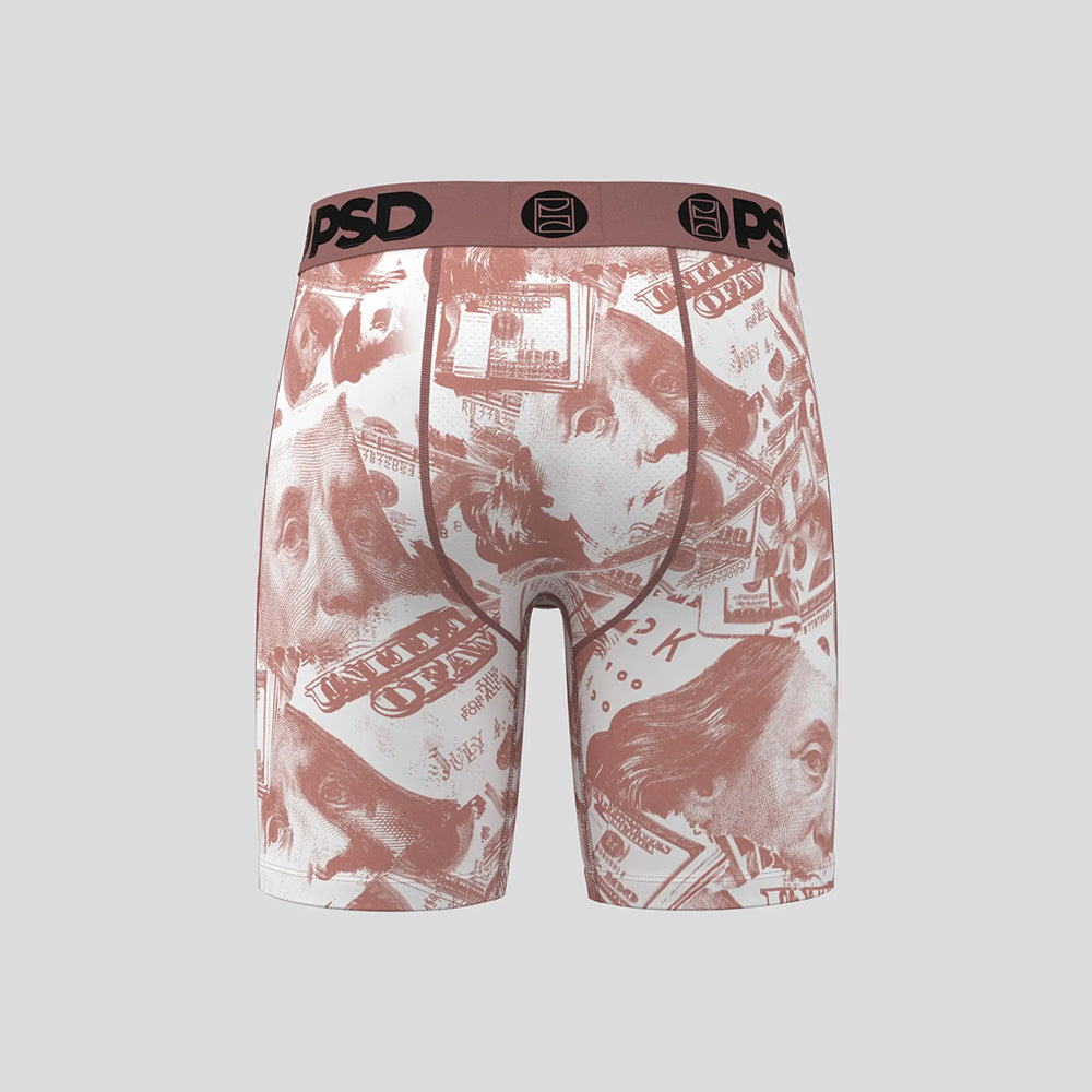 WARFACE- 平口四角褲-拓印中-粉色