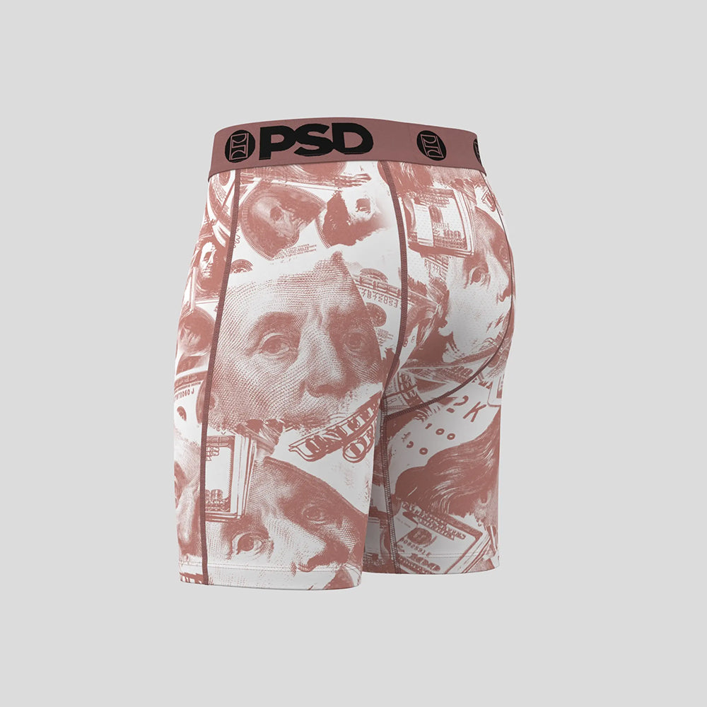 WARFACE- 平口四角褲-拓印中-粉色