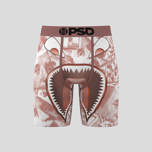 WARFACE- 平口四角褲-拓印中-粉色