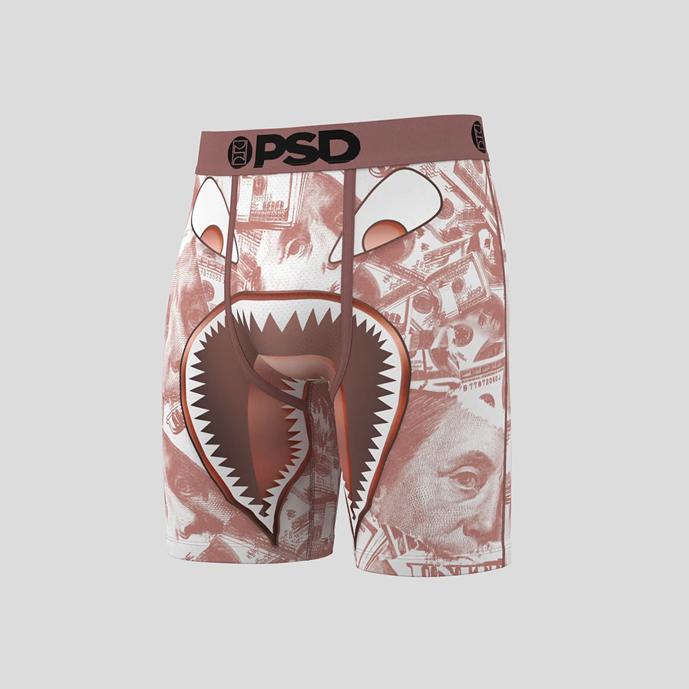 WARFACE- 平口四角褲-拓印中-粉色