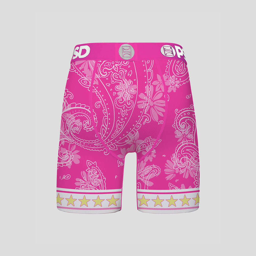 WARFACE- 平口四角褲-星際力量-粉色