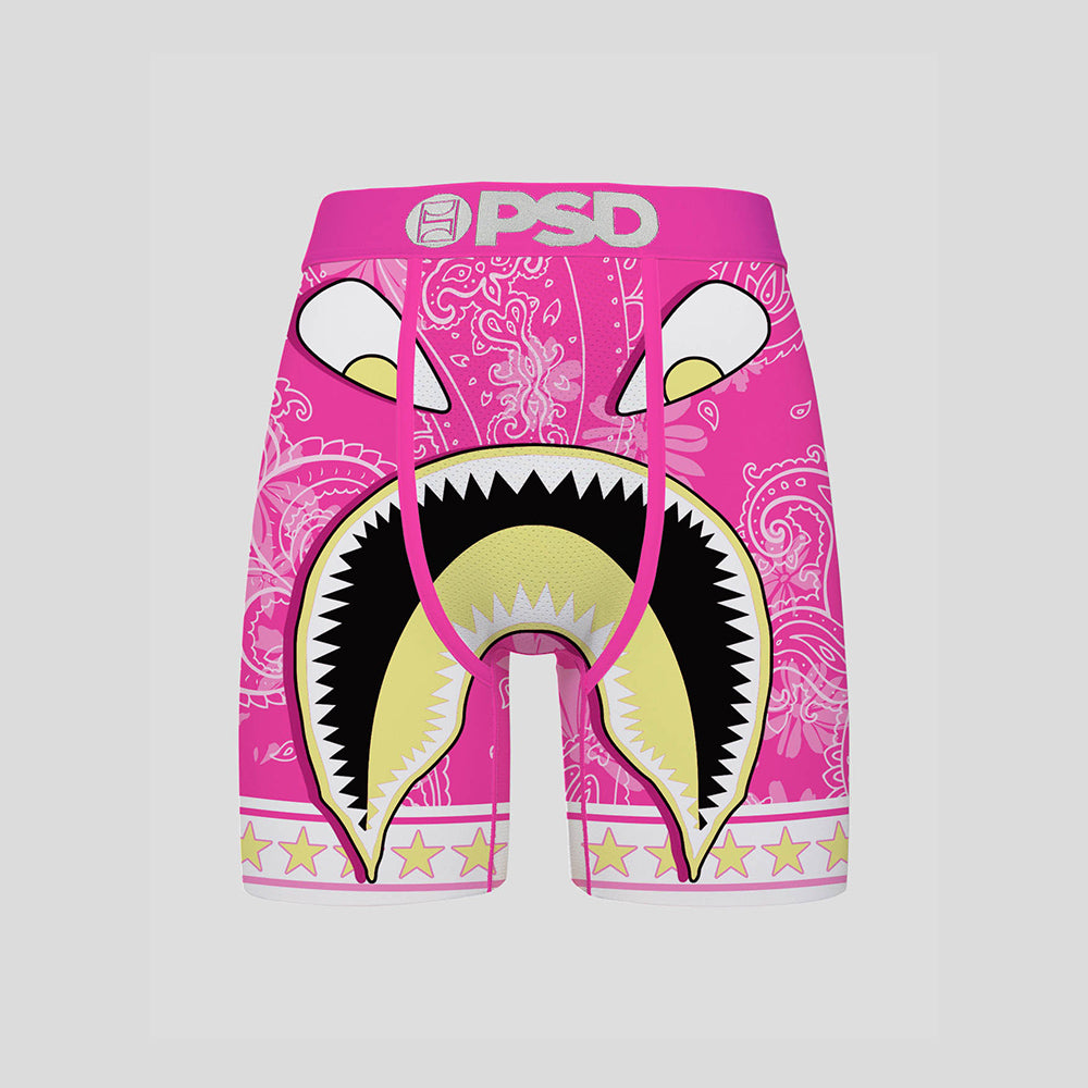 WARFACE- 平口四角褲-星際力量-粉色