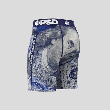 WARFACE- 平口四角褲-飢餓班哲明-藍色